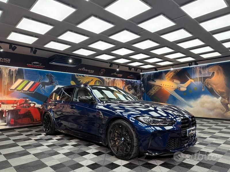 Usata BMW M3 Competition Edition 510 CV (375 kW) 2023 Blu Station wagon