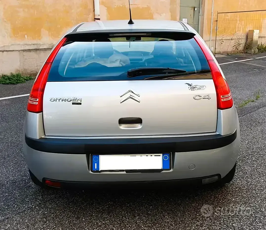 Usata Citroën C4 120 CV (88 kW) 2009 Grigio Berlina