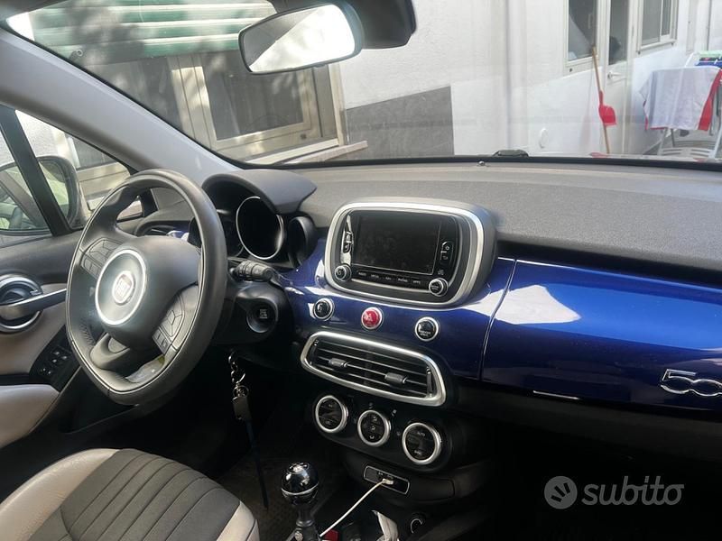 Usata Fiat 500X Lounge 120 CV (88 kW) 2016 Blu SUV