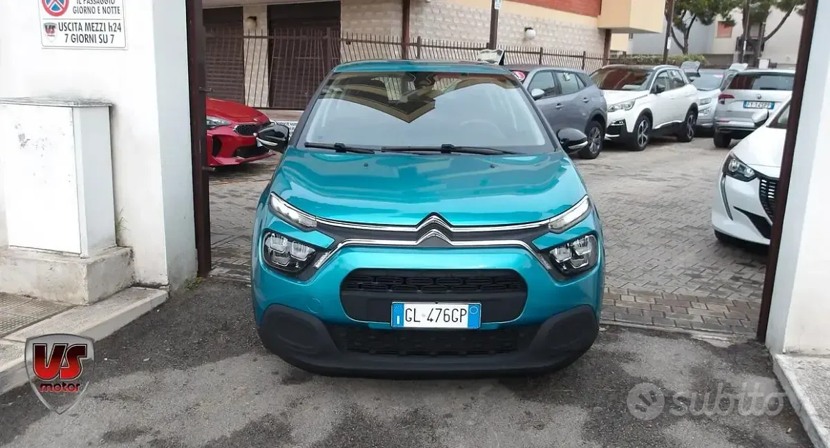 Usata Citroën C3 83 CV (61 kW) 2022 Bluazzurro Utilitaria