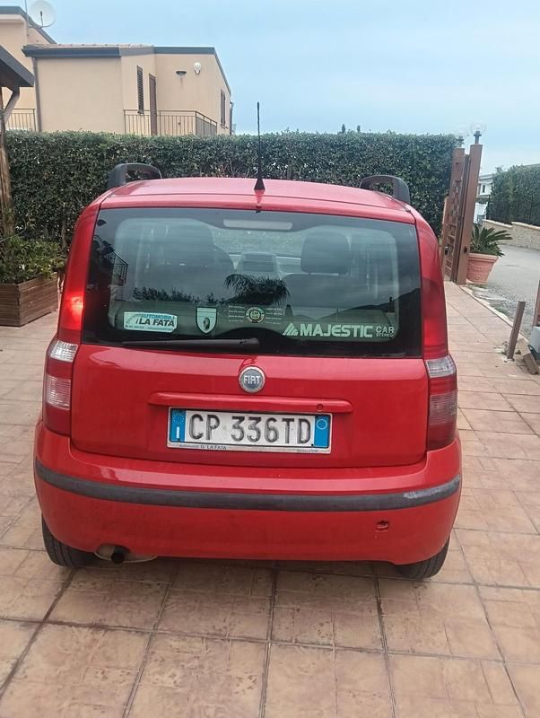 Usata Fiat Panda Dynamic 69 CV (50 kW) 2004 Rosso Furgone