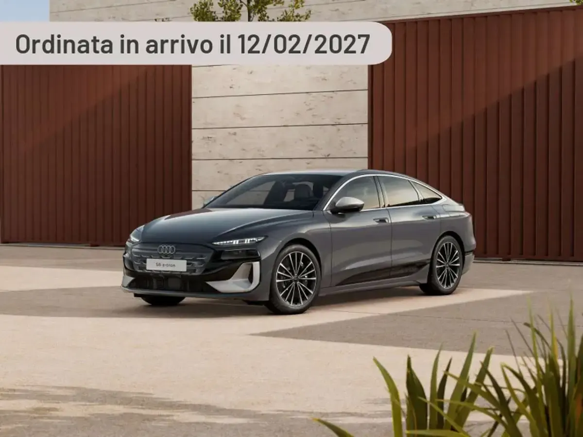 Nuova Audi S6 e-tron 138 kW (188 CV) 2025 Argento Berlina