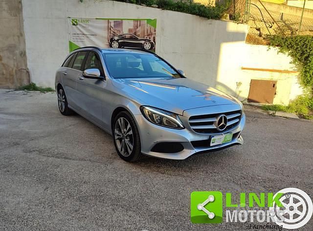 Usata Mercedes C220 Business 170 CV (125 kW) 2017 Grigio Station wagon
