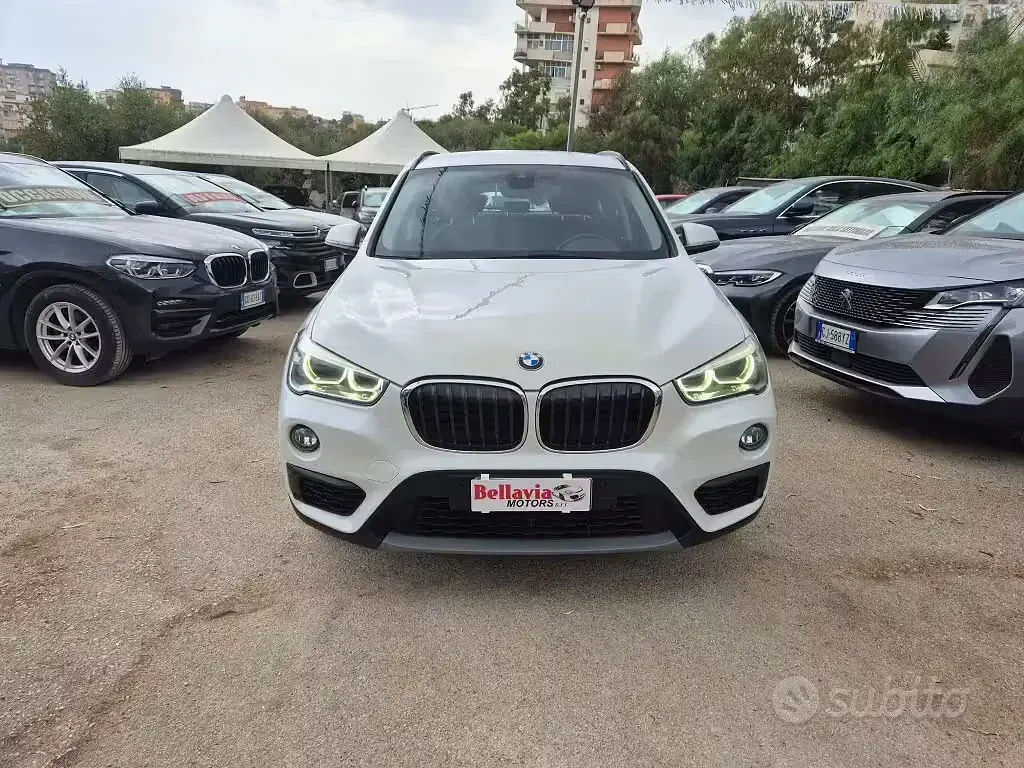 Usata BMW X1 Sport Line 150 CV (110 kW) 2018 Bianco SUV