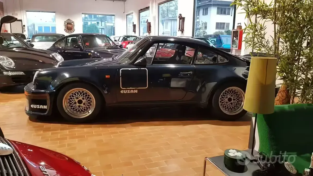 Usata Porsche 930 415 CV (305 kW) 1987 Blu Coupé