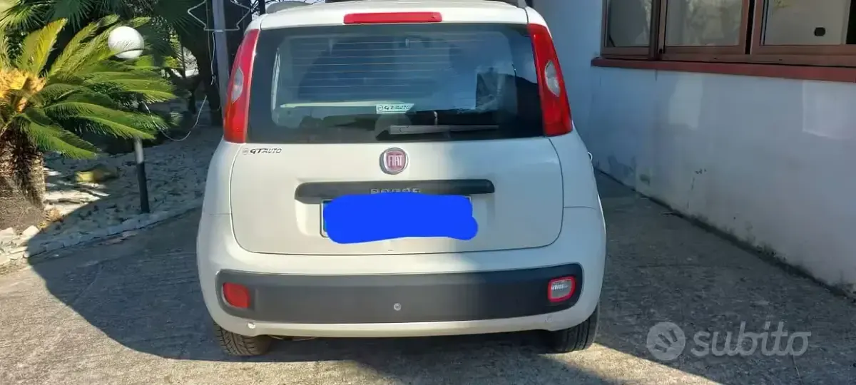 Usata Fiat Panda Pop 69 CV (50 kW) 2012 Bianco Utilitaria