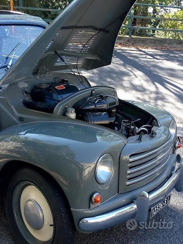 Usata Fiat Topolino 1950 Grigio Utilitaria