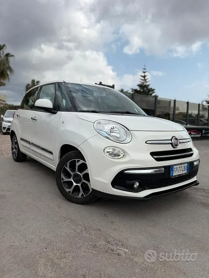 Usata Fiat 500L Lounge 95 CV (69 kW) 2018 Bianco Monovolume