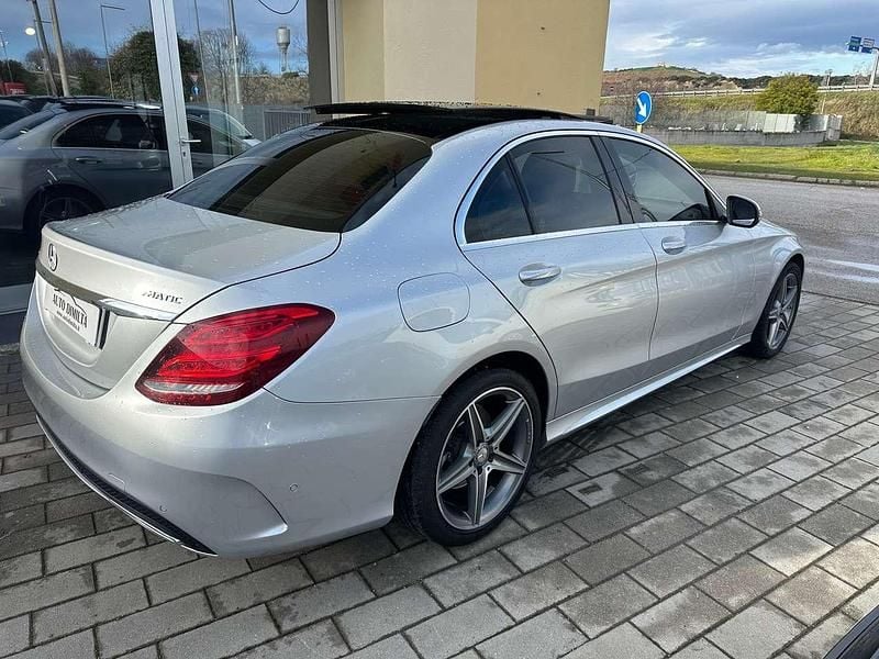 Usata Mercedes C220 Premium 170 CV (125 kW) 2016 Argento Berlina