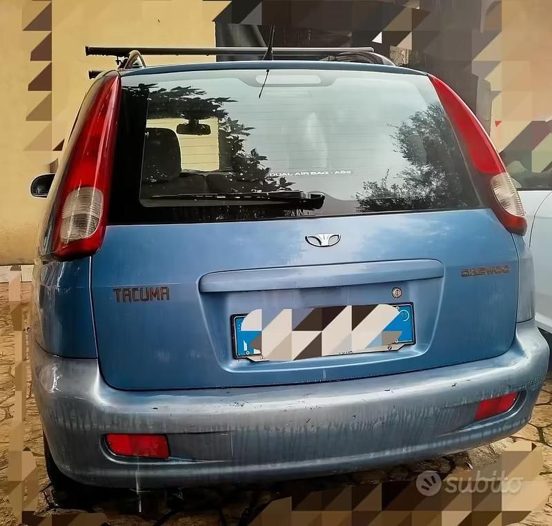 Usata Chevrolet Tacuma 2003 Blu Monovolume