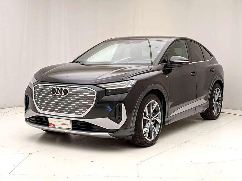 Usado Audi Q4 Sportback e-tron S-Line 77 kW (105 CV) 2022 Negro SUV