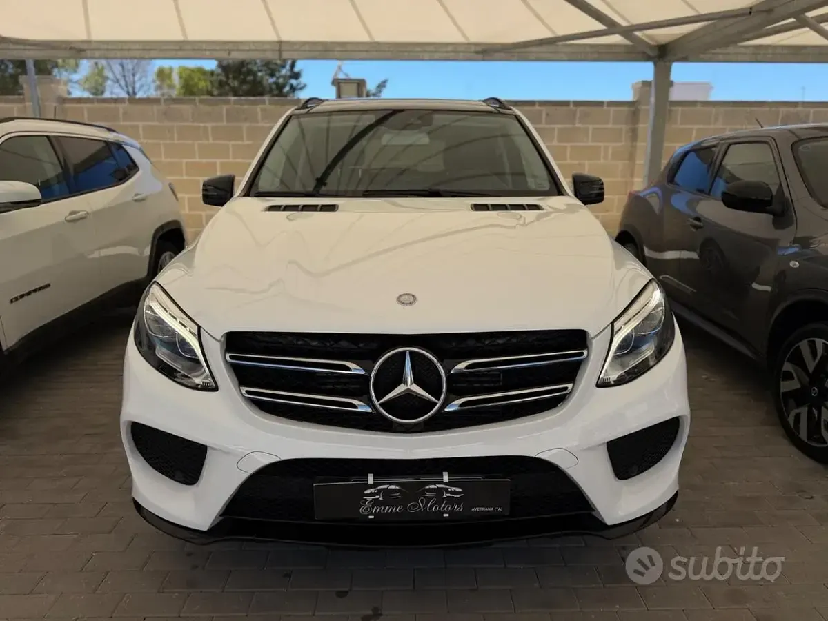 Usata Mercedes GLE250 Premium 204 CV (150 kW) 2017 Bianco SUV
