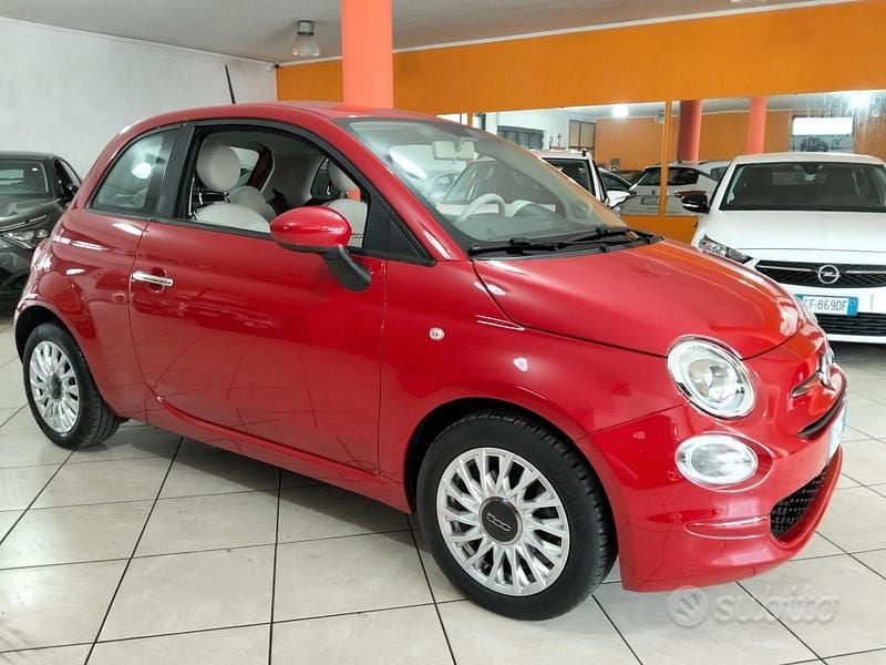 Usata Fiat 500 Dolcevita 69 CV (50 kW) 2019 Rosso Berlina