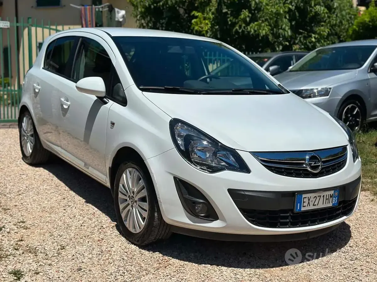 Usata Opel Corsa Sport 95 CV (69 kW) 2014 Bianco Utilitaria