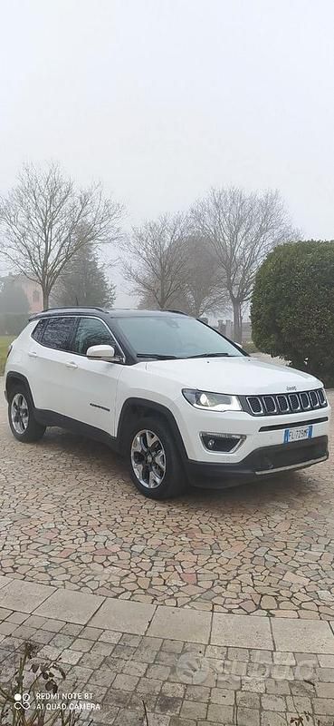 Usata Jeep Compass Limited 140 CV (102 kW) 2019 Bianco SUV