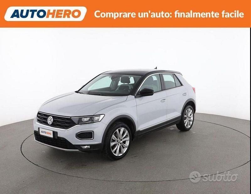 Usata VW T-Roc Advance 2020 Bianco SUV