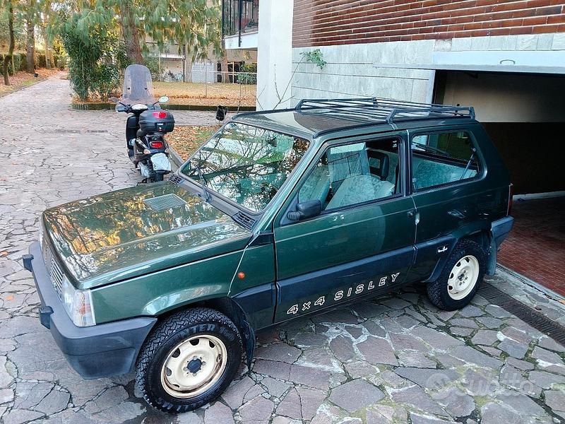 Usata Fiat Panda 4x4 50 CV (36 kW) 1990 Verde Utilitaria