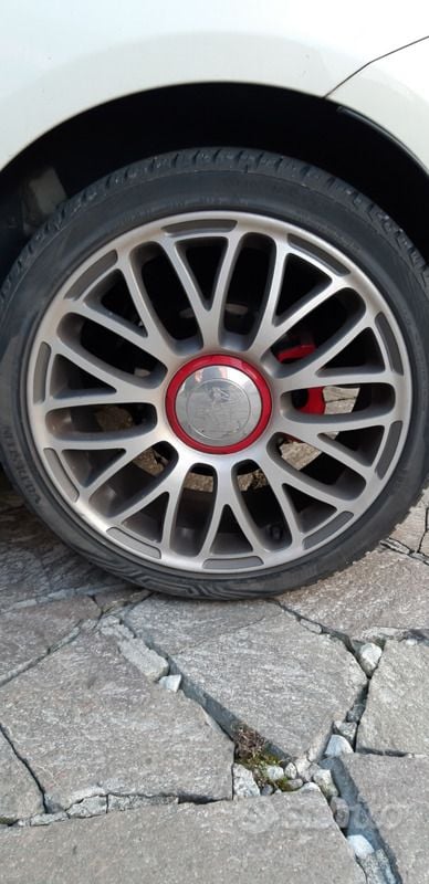 Usata Abarth 595 160 CV (117 kW) 2015 Bianco Utilitaria