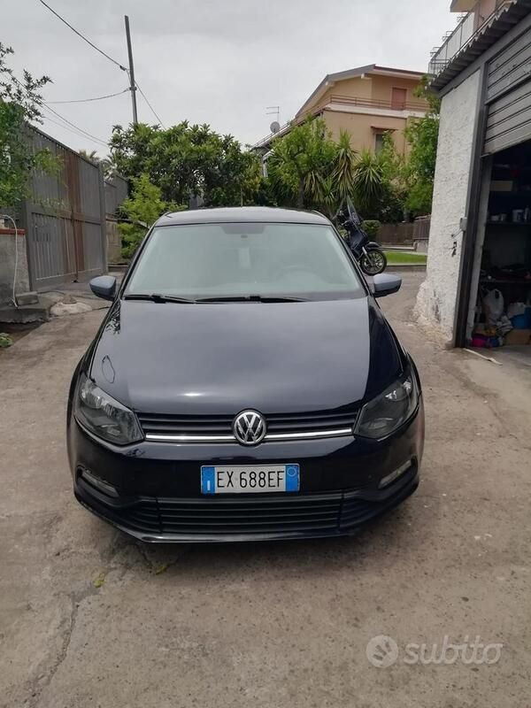 Usata VW Polo 50 CV (36 kW) 2014 Nero Berlina
