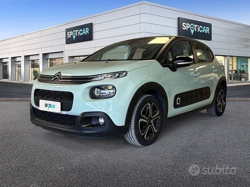 Usata Citroën C3 PureTech 83 CV (61 kW) 2020 Verde Utilitaria