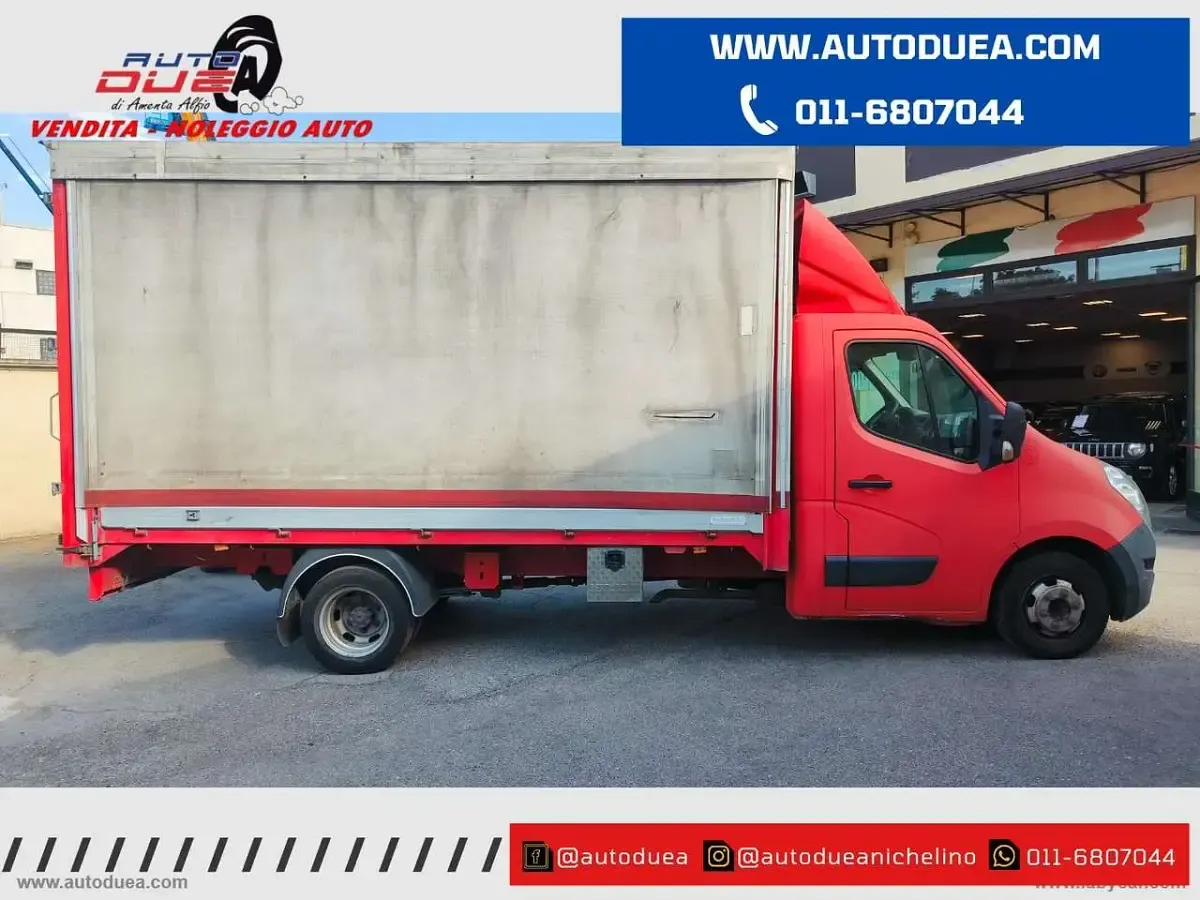 Usata Renault Master 145 CV (106 kW) 2012 Rosso Furgone