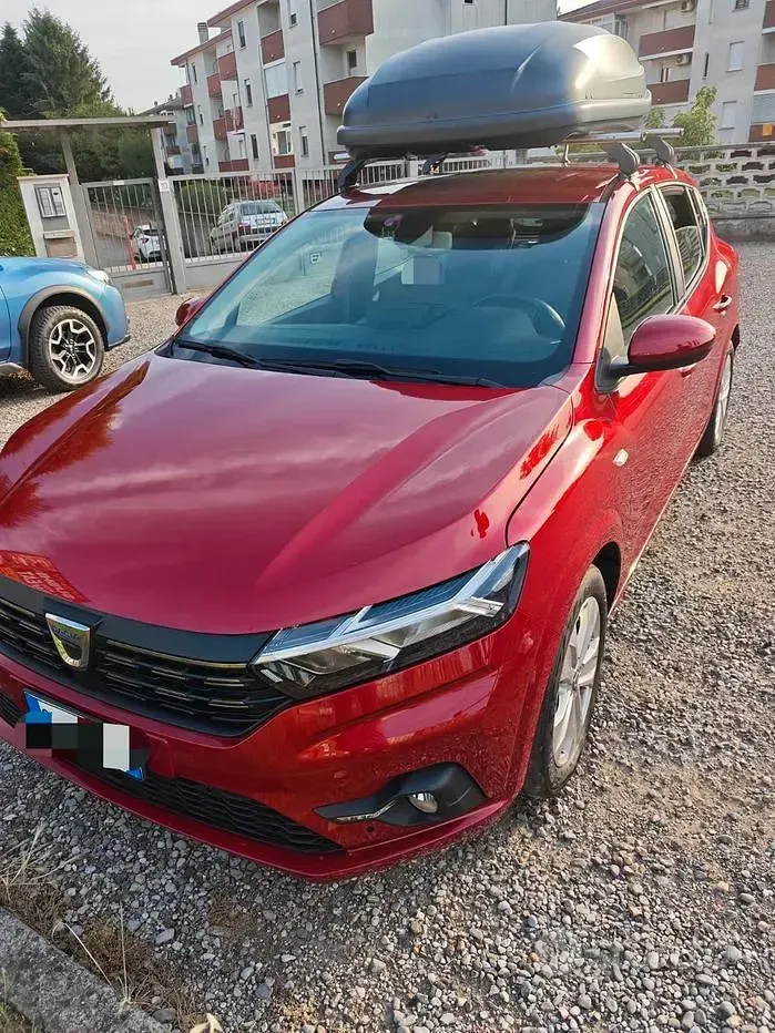 Usata Dacia Sandero 90 CV (66 kW) 2021 Rosso Utilitaria