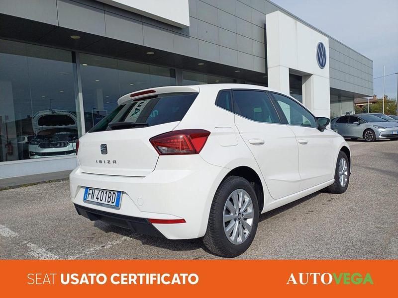 Second-hand Seat Ibiza Style 75 CP (55 kW) 2018 Alb Hatchback