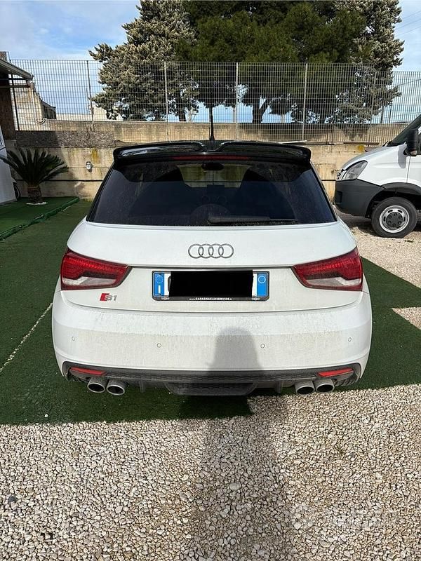 Usata Audi S1 231 CV (169 kW) 2018 Bianco Utilitaria