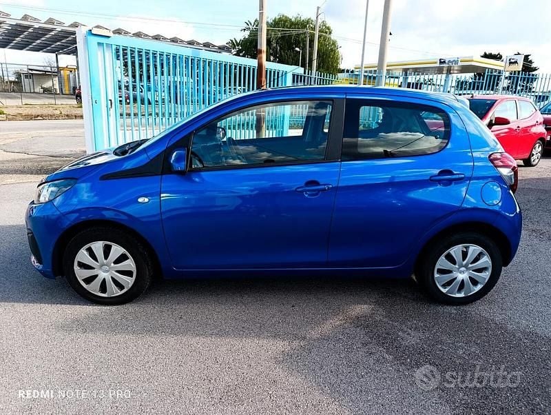Usata Peugeot 108 Active 72 CV (52 kW) 2019 Blu Berlina
