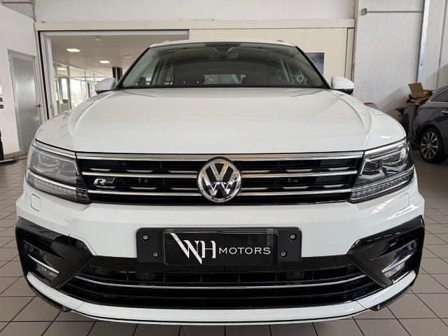 Usata VW Tiguan Allspace R-line 150 CV (110 kW) 2019 Bianco SUV