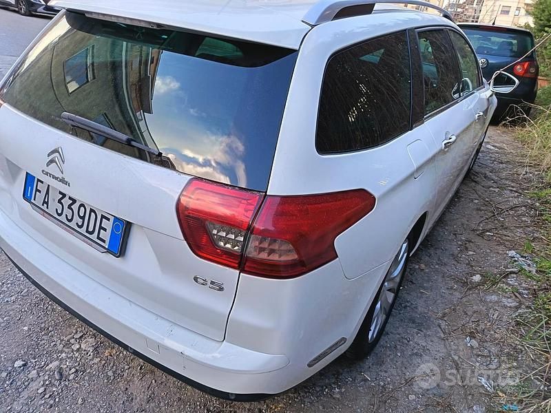Usata Citroën C5 163 CV (119 kW) 2015 Bianco Station wagon