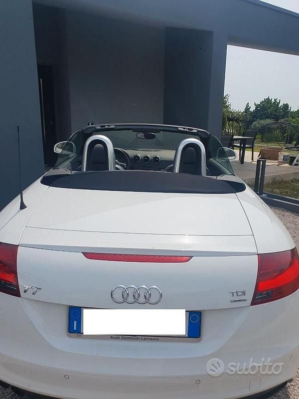 Usata Audi TT Roadster 170 CV (125 kW) 2013 Bianco Cabrio