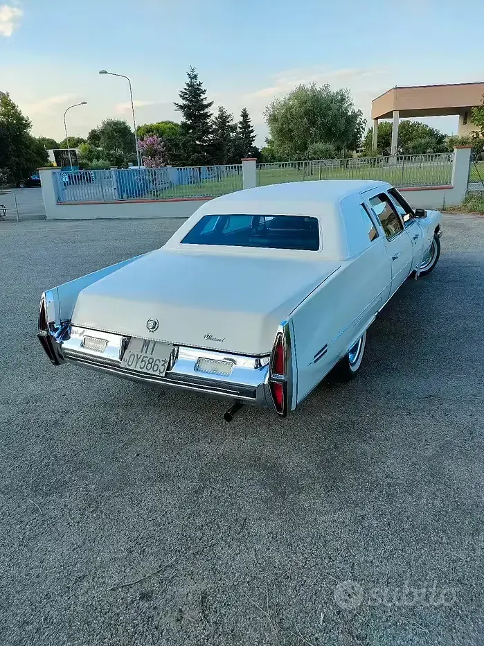 Usata Cadillac Fleetwood 275 CV (202 kW) 1970 Bianco Berlina