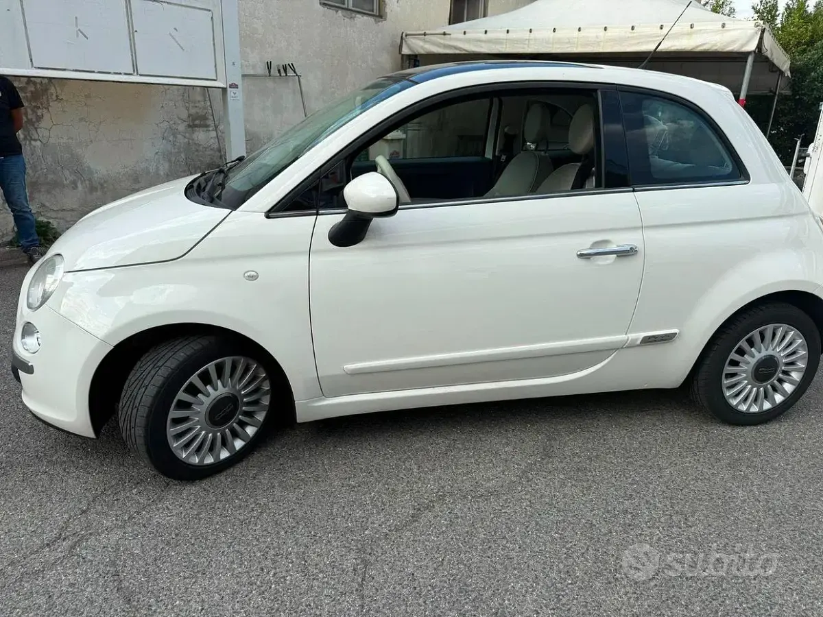 Usata Fiat 500 Pop 69 CV (50 kW) 2011 Bianco Berlina