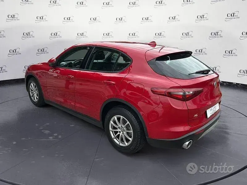 Usata Alfa Romeo Stelvio Super 179 CV (131 kW) 2018 Rosso SUV