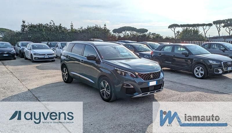 Usata Peugeot 5008 GT-line 131 CV (96 kW) 2020 Blu Monovolume