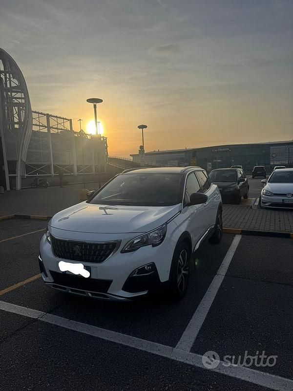 Usata Peugeot 3008 131 CV (96 kW) 2018 Bianco Monovolume