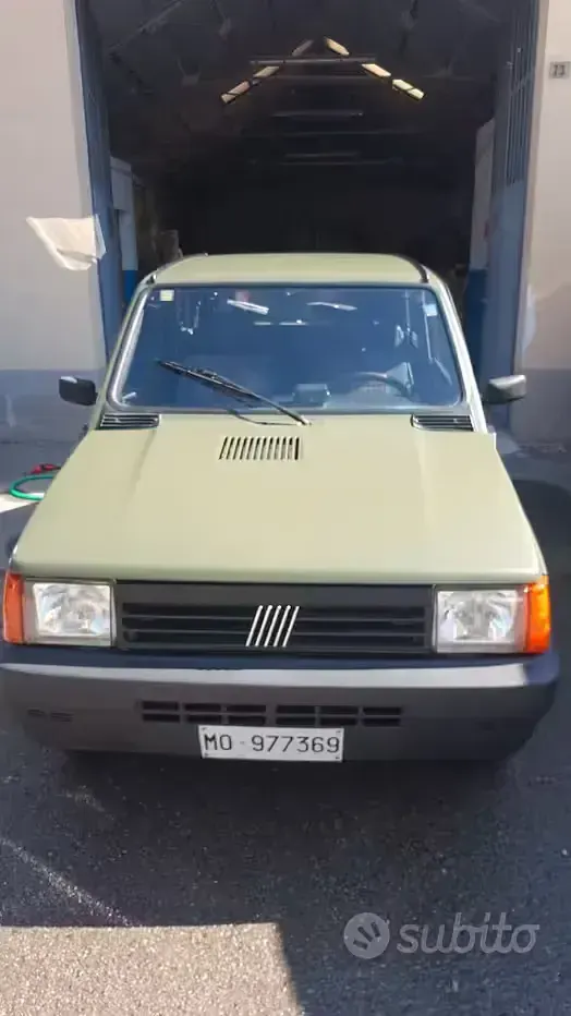 Usata Fiat Panda 4x4 50 CV (36 kW) 1993 Verde Utilitaria