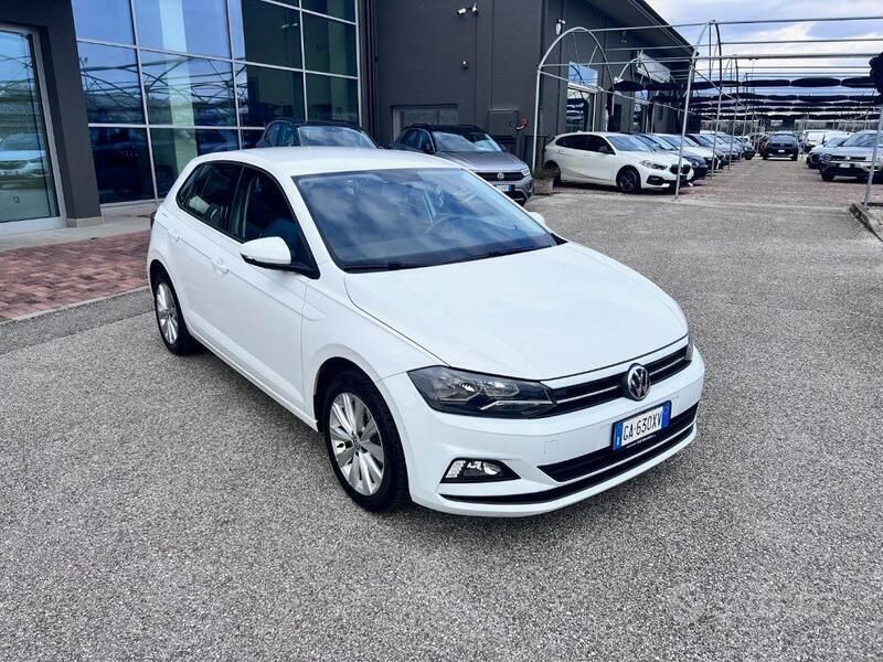 Usata VW Polo Comfortline 95 CV (69 kW) 2020 Bianco Berlina