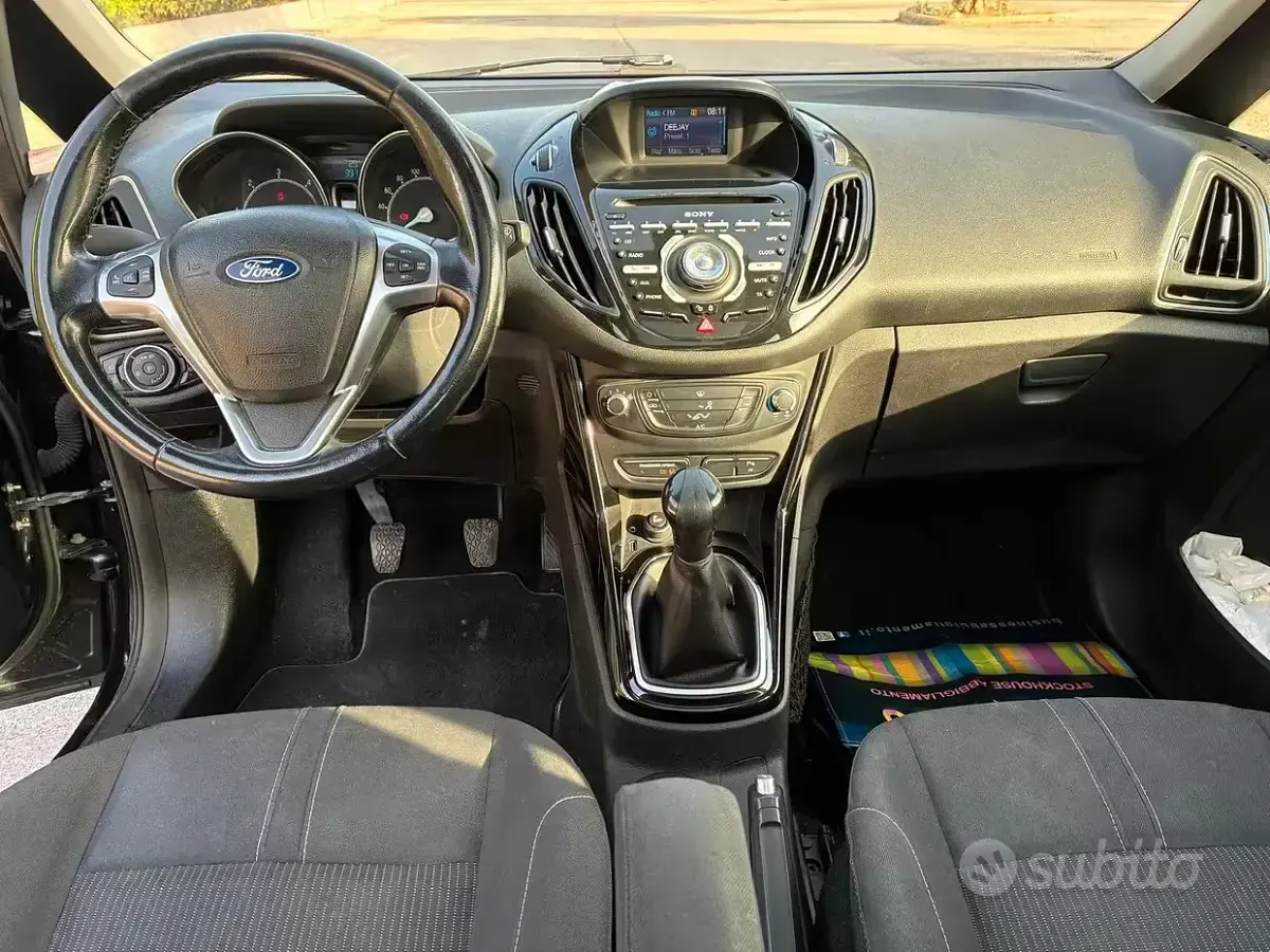Usata Ford B-MAX 95 CV (69 kW) 2012 Nero Monovolume