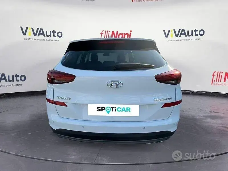 Usata Hyundai Tucson XPrime 136 CV (100 kW) 2019 Bianco SUV