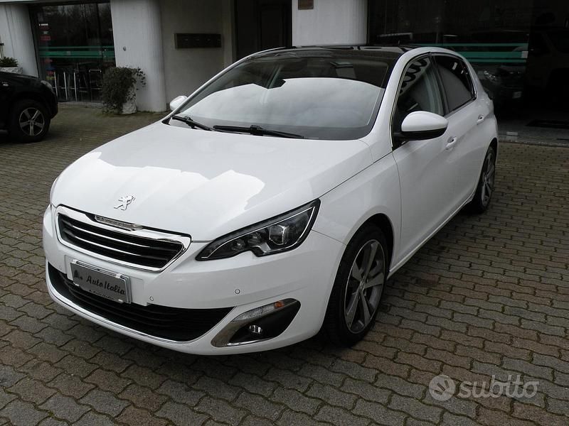 Usata Peugeot 308 Allure 150 CV (110 kW) 2015 Bianco Berlina