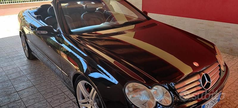 Usata Mercedes CLK200 2005 Nero Cabrio