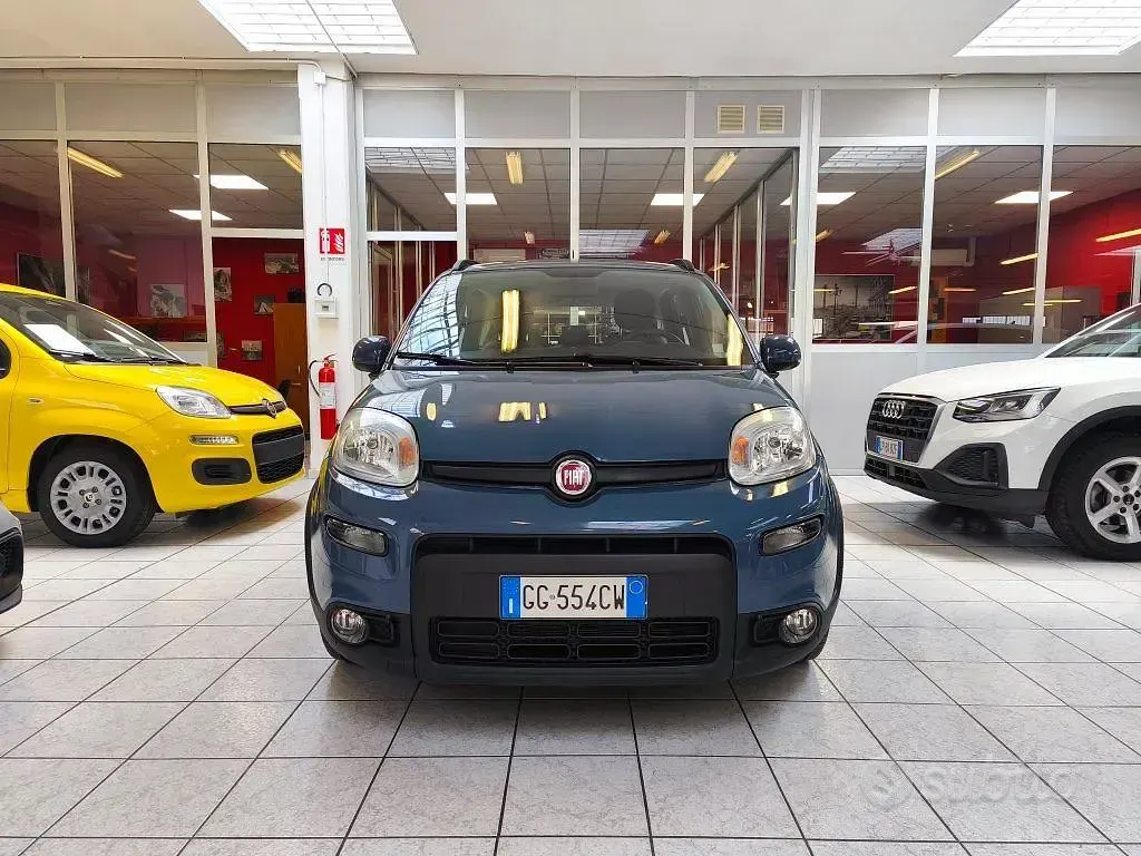 Usata Fiat Panda City Life 69 CV (50 kW) 2021 Blu pastello Utilitaria