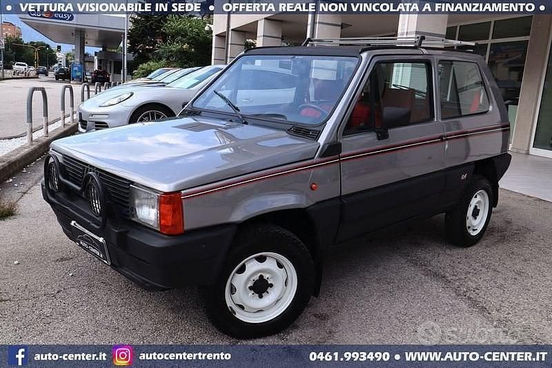 Usata Fiat Panda 4x4 48 CV (35 kW) 1986 Grigio Utilitaria