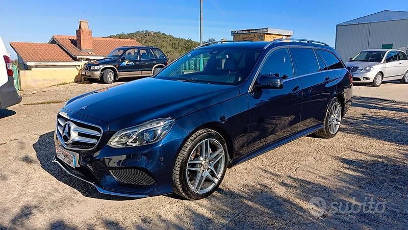 Blu Usata 2015 Mercedes E250 Station wagon | 8900 € (Super prezzo) - Immagine 1/4