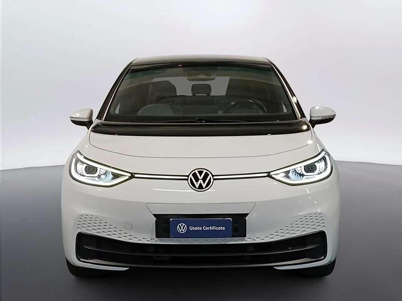 Usata VW ID.3 Pro Performance 150 kW (204 CV) 2022 Glacier white metallizzato nero Utilitaria