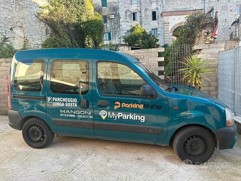 Usata Renault Kangoo Expression 82 CV (60 kW) 2003 Verde Monovolume