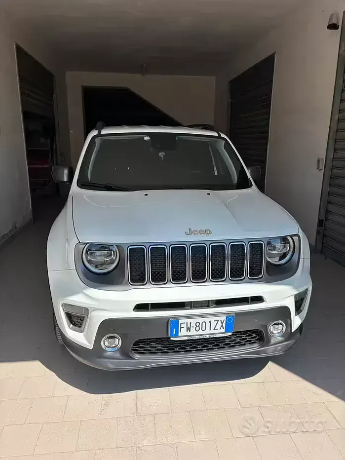 Usata Jeep Renegade 120 CV (88 kW) 2019 Bianco SUV