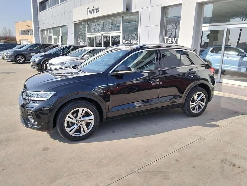 Usata VW T-Roc R-line 110 CV (80 kW) 2022 Deep black SUV